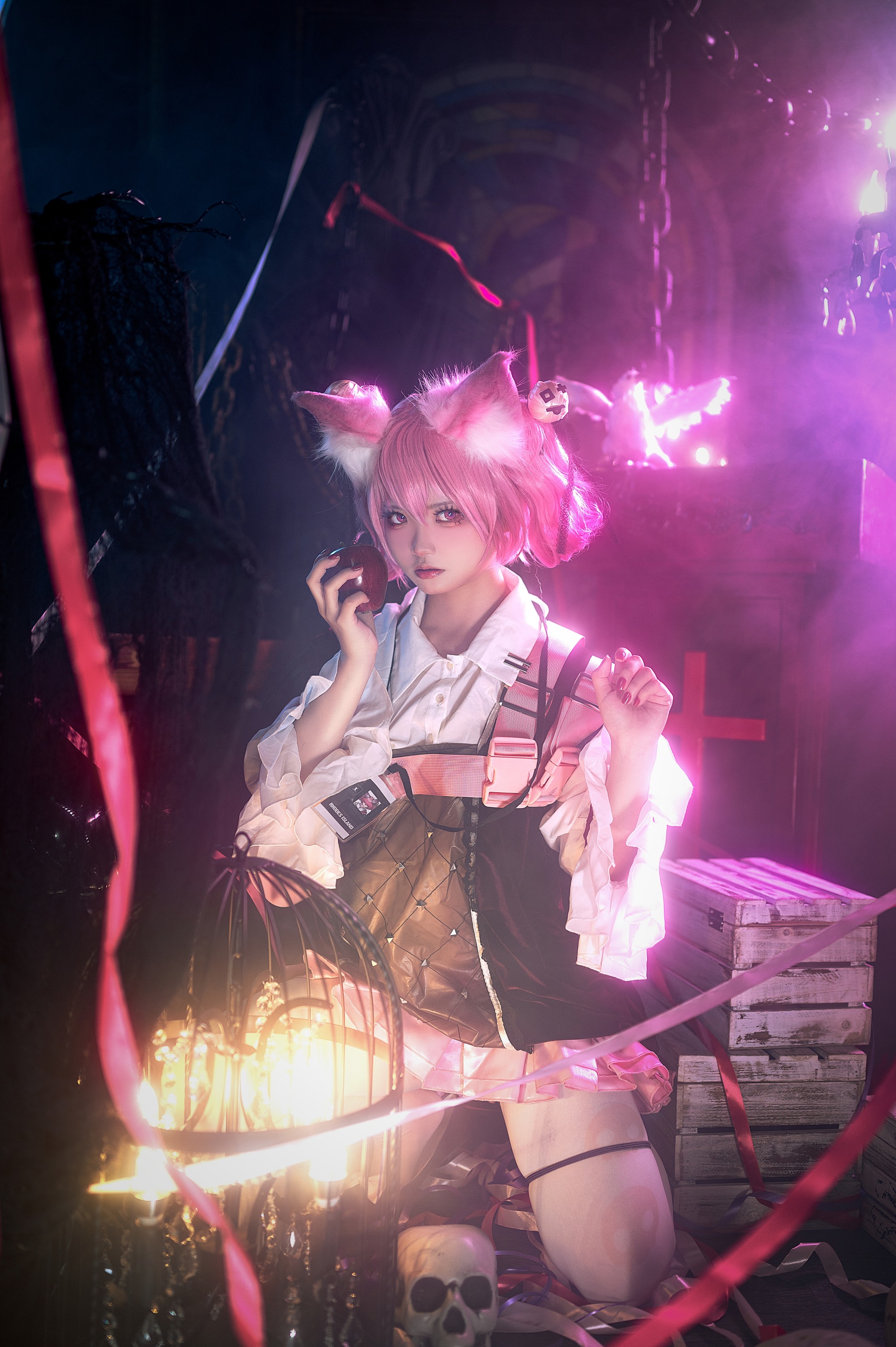 伊喵君 - NO.012 _Nya 明日方舟 巫恋[18P]-XikXak
